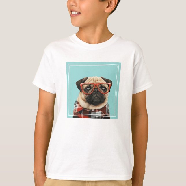 T-shirt Carlin des chemises prêtées (Devant)