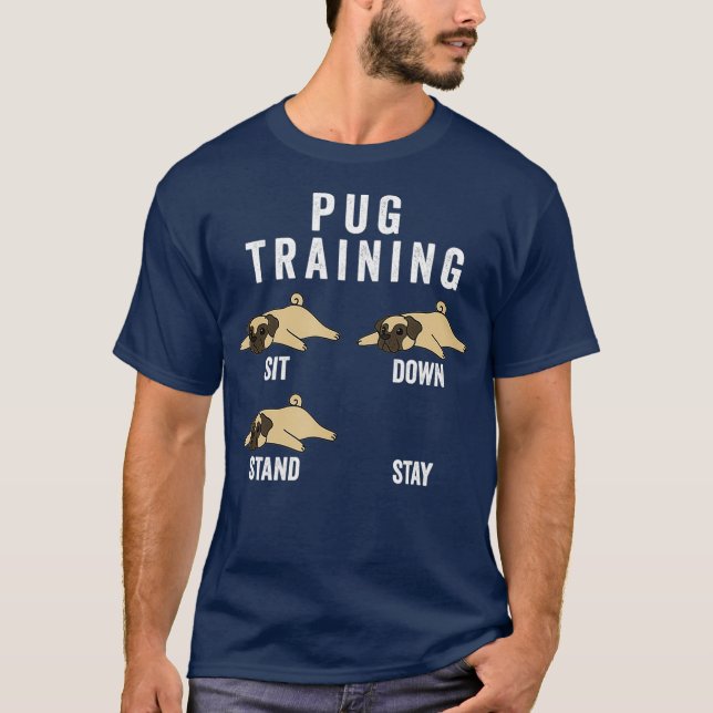 T-shirt Carlin dressage chien (Devant)