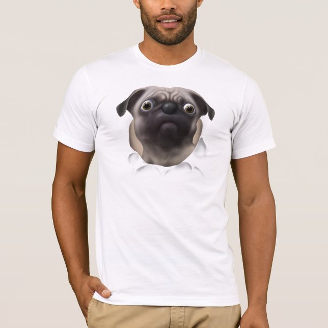 T-shirt Carlin éclatant (Devant)