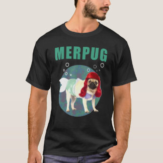 T-shirt Carlin En Costume De Sirène Pour Propriétaire De C
