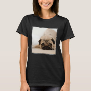 T-shirt Carlin femelle bronzage