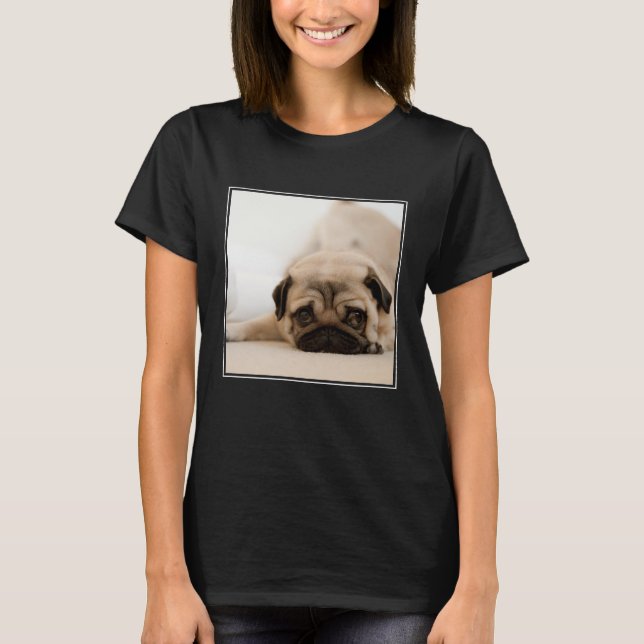 T-shirt Carlin femelle bronzage (Devant)