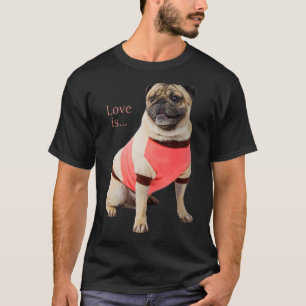 T-shirt Carlin Femmes Hommes Carlin Maman Papa Vie Amour C