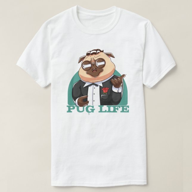 T-shirt Carlin gras mou (Design devant)