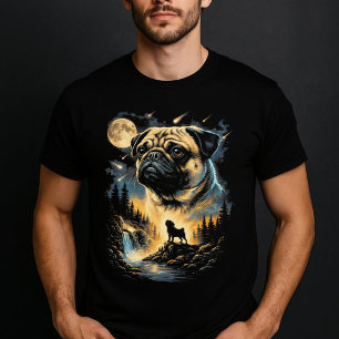 T-shirt Carlin Hurleur à la Lune Vintage 90S
