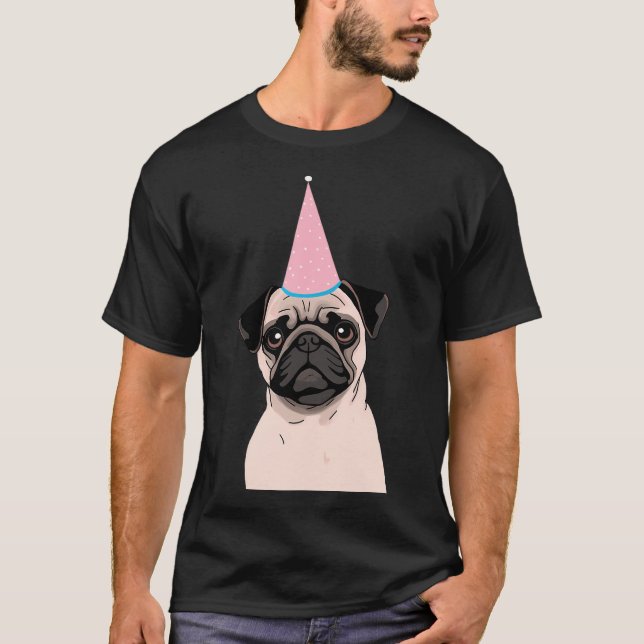 T-shirt Carlin joyeux anniversaire (Devant)