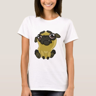 T-shirt Carlin laid drôle de chien de bande dessinée