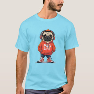T-shirt "Carlin Life : The Street Style Pup"