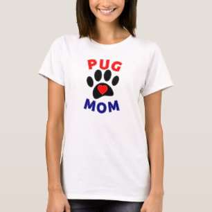 T-shirt Carlin Maman Chien Maman Dessin
