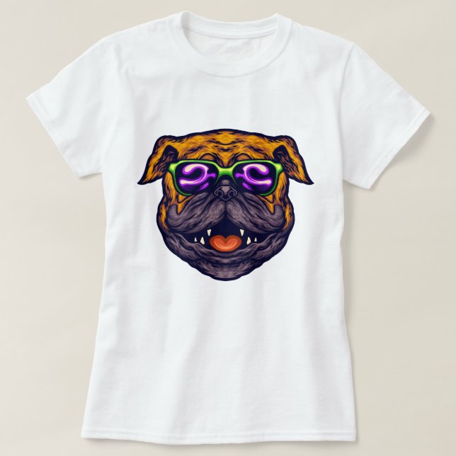 T-shirt Carlin mignon (Design devant)