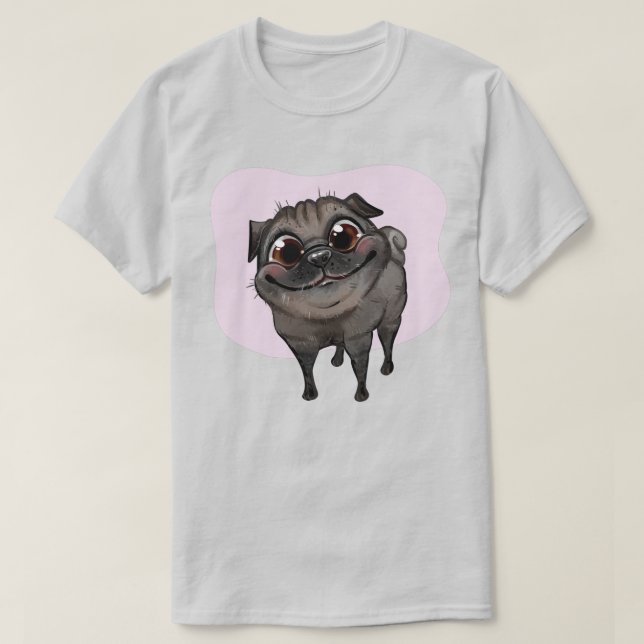 T-shirt Carlin mignon (Design devant)