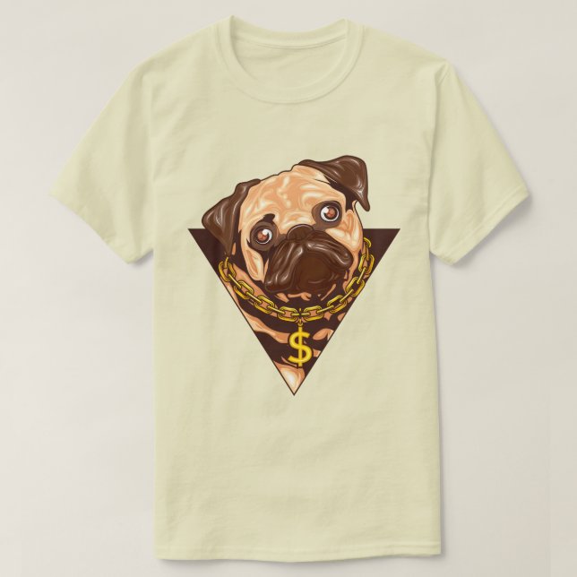 T-shirt Carlin mignon (Design devant)