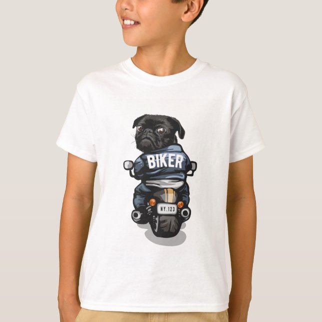 T-shirt Carlin moto (Devant)