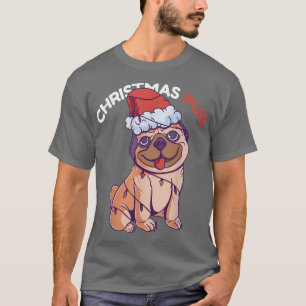 T-shirt Carlin Noël Arbre Lumières PÈRE NOËL Xmas Funny Pu