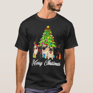 T-shirt Carlin Noël Chemise cadeau Joyeux sapin de Noël