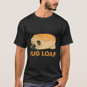 T-shirt Carlin Pain, carlin toast, drôle de chien, mème, c