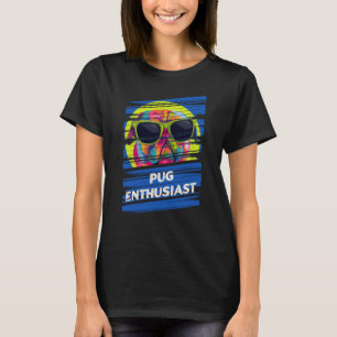 T-shirt Carlin passionné chien race chiot Humour animal