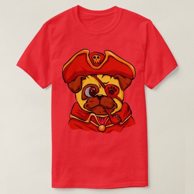 T-shirt Carlin pirate (Design devant)