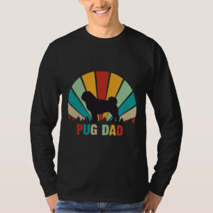 T-shirt Carlin rétro Cadeaux papa - Drôle Carlin Père&x27