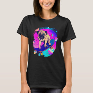 T-shirt Carlin Skateboard dans l'espace extra-atmosphériqu