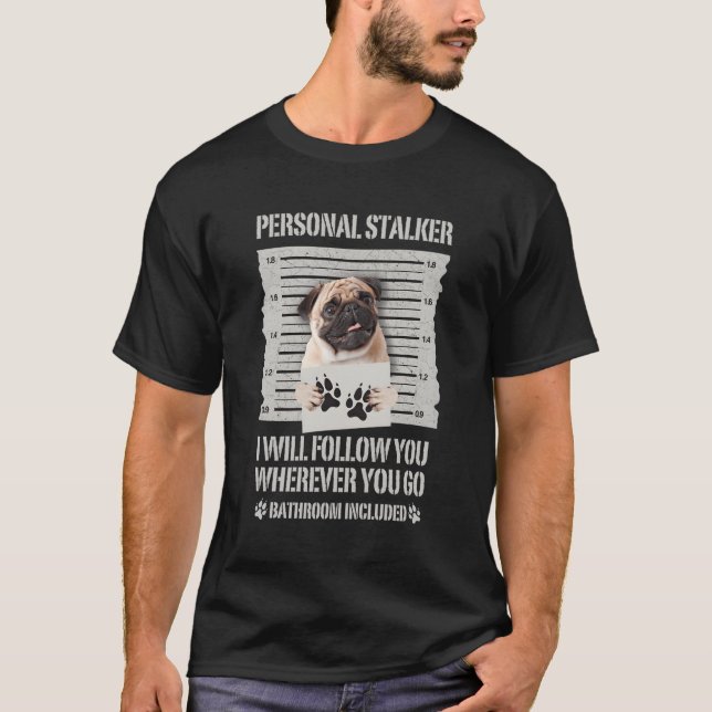 T-shirt Carlin Stalker personnel (Devant)