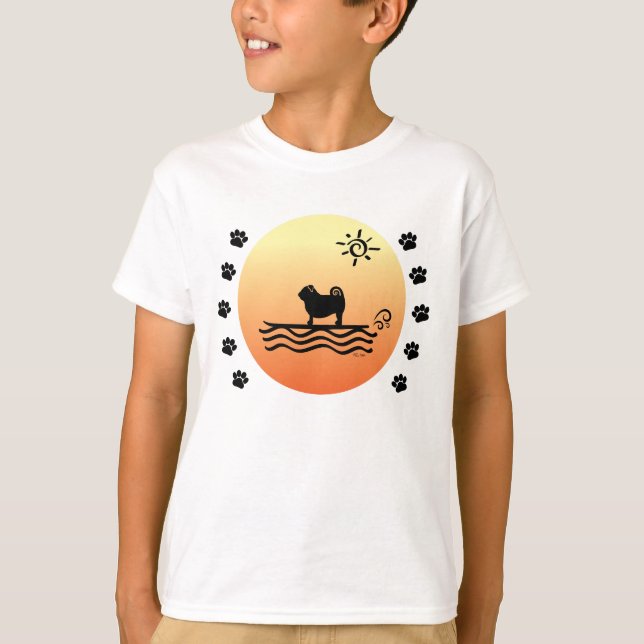 T-shirt carlin Surf (Devant)