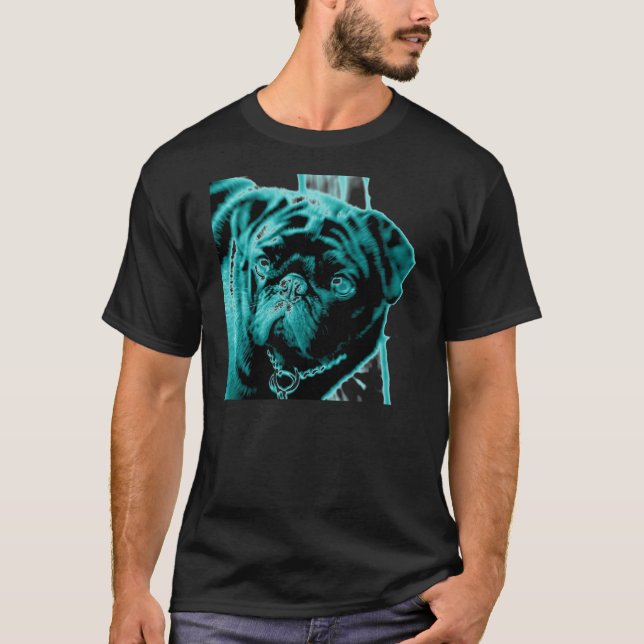 T-shirt Carlin turquoise (Devant)