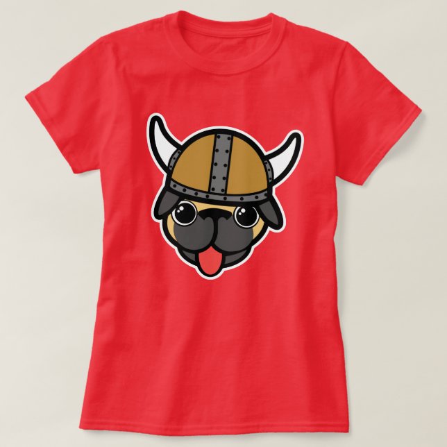 T-shirt Carlin viking (Design devant)