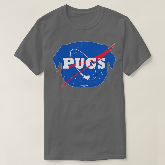 T-SHIRT CARLINS DANS L'ESPACE (Design devant)