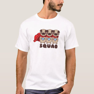 T-shirt Carlins de peloton de carlin à la pièce en t des