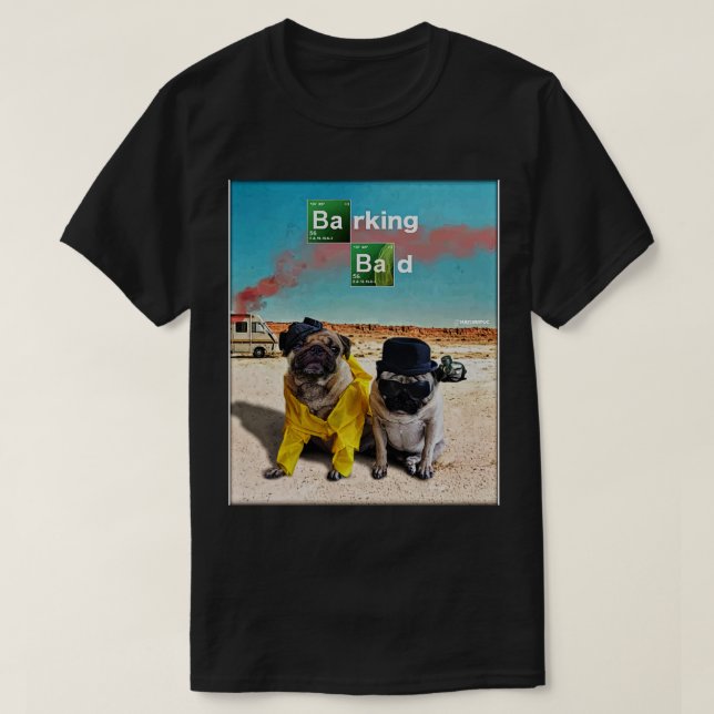T-shirt Carlins défectueux à aboyer (Design devant)