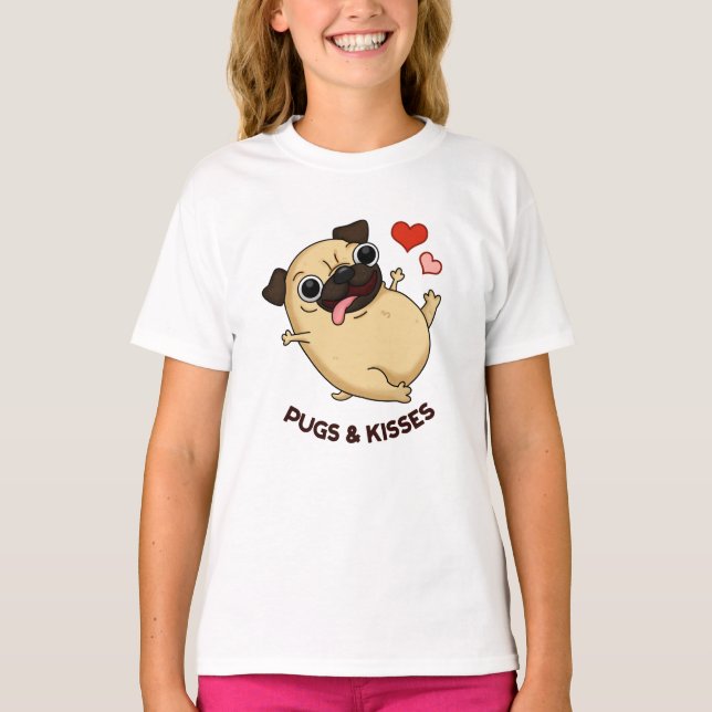 T-shirt Carlins Et Baisers Drôle Chien Pun (Devant)