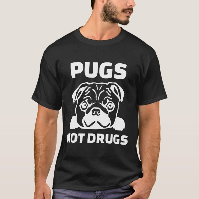 T-shirt Carlins et non drogues (Devant)