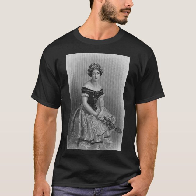 T-shirt Carlotta Grisi en tant que Giselle T Shirt (Devant)