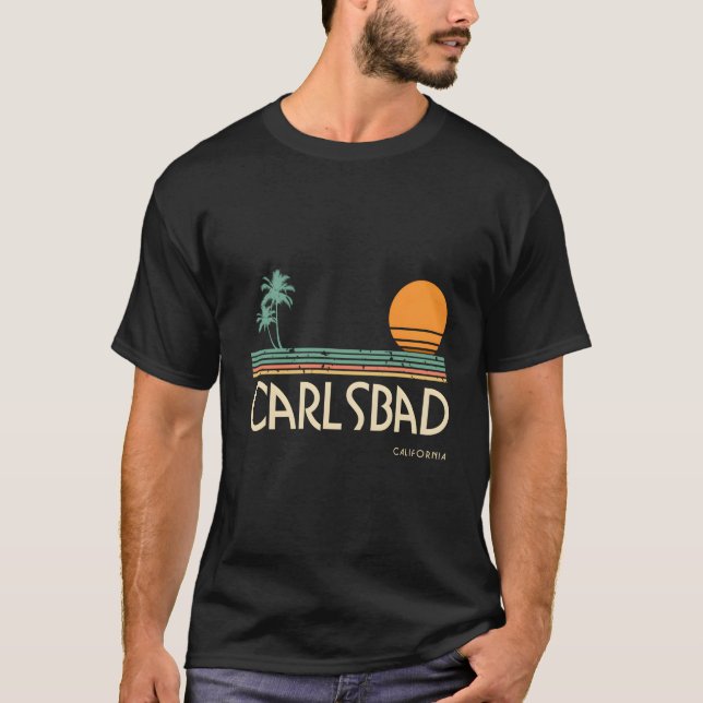 T-shirt Carlsbad Californie (Devant)