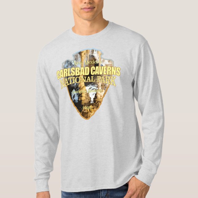 T-shirt Carlsbad Caverns NP (flèche) (Devant)