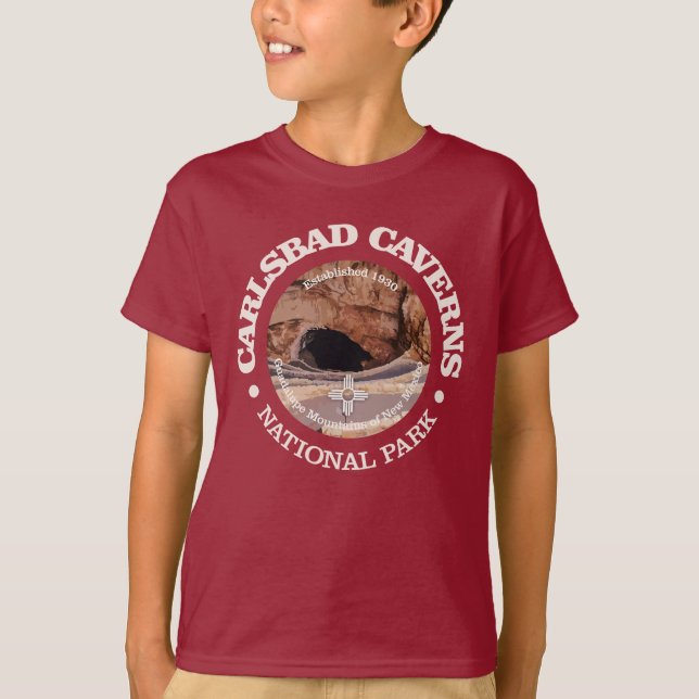 T-shirt Carlsbad Caverns NP (rd)2 (Devant)