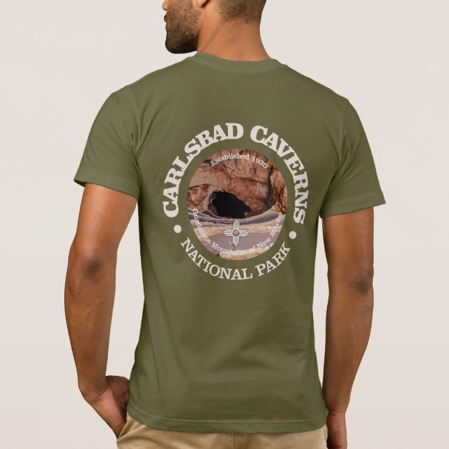 T-shirt Carlsbad Caverns NP (rd)2 (Dos)