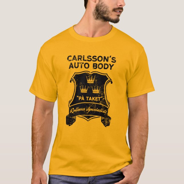 T-shirt carlsson-auto-body_blufront (Devant)