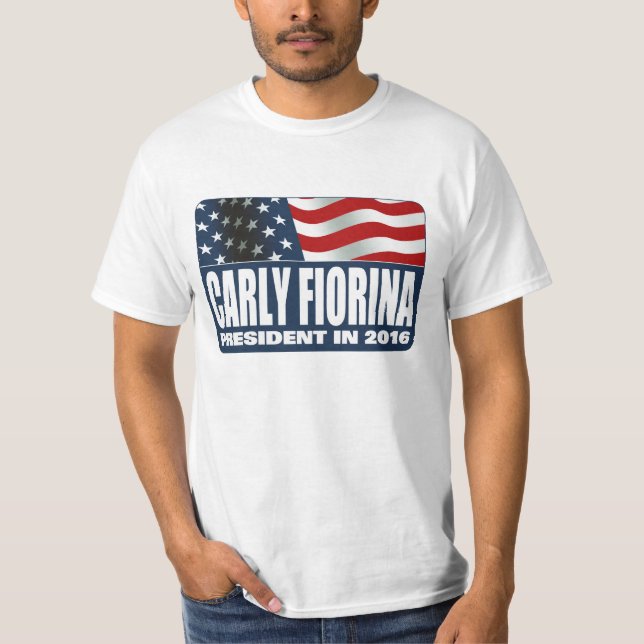 T-shirt Carly Fiorina pour le président en 2016 (Devant)