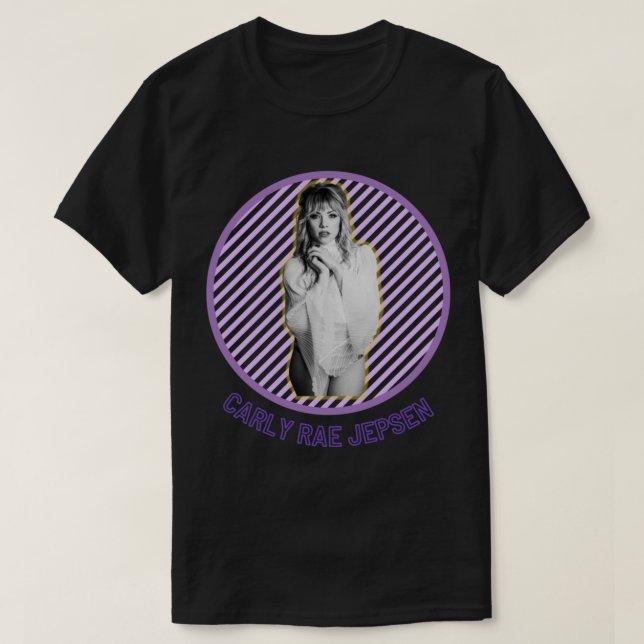 T-shirt carly rae jepsen édition violette (Design devant)