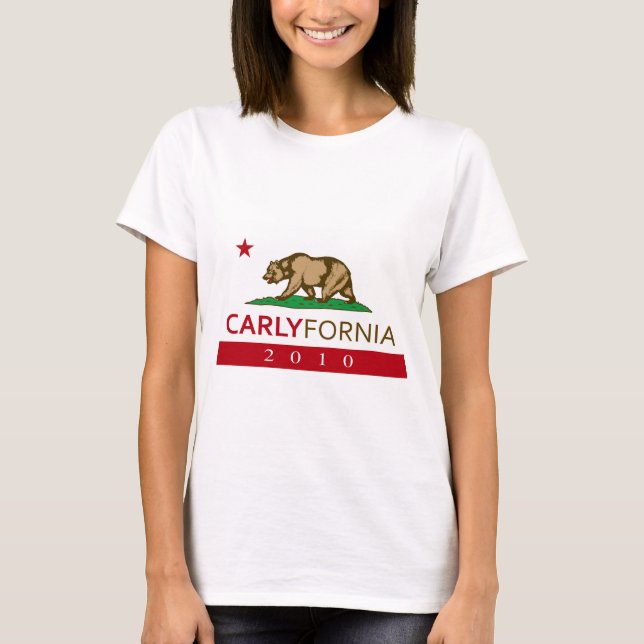 T-SHIRT CARLYFORNIA (Devant)