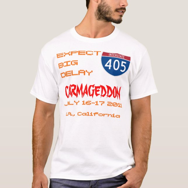 T-shirt CARMAGEDDON, 16-17 juillet 2011, L.A. CA (Devant)