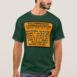 T-shirt Carmageddon - détour recommandé