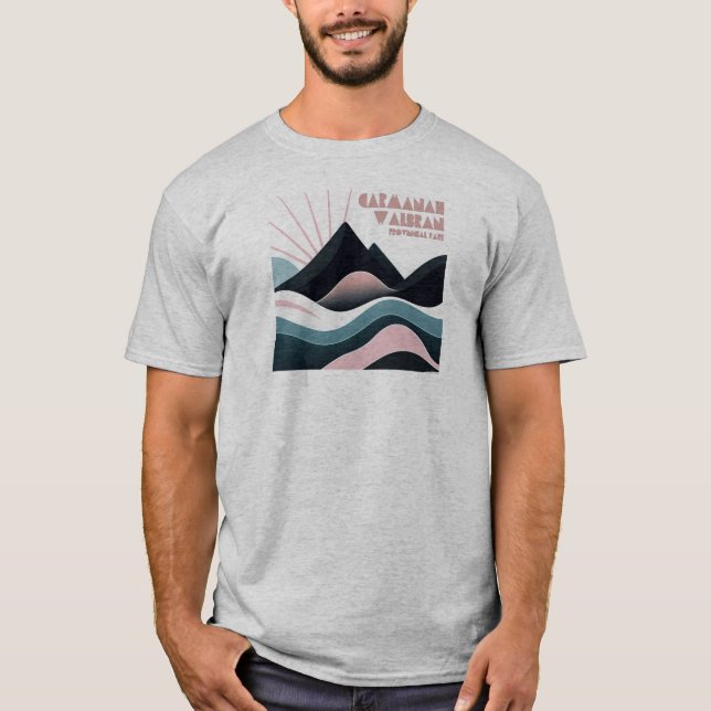 T-shirt Carmanah Walbran Parc provincial Colour Hills (Devant)