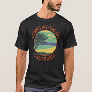 T-shirt Carmel-by-the-Sea California Retro en état de détr