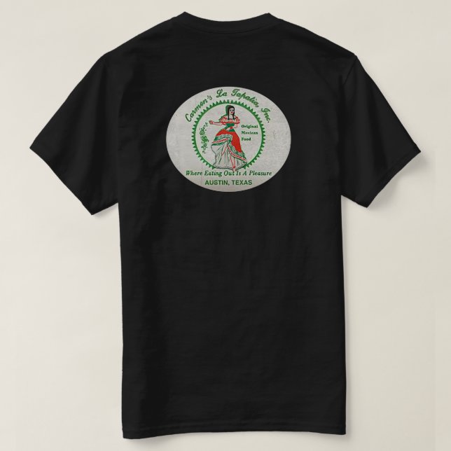 T-shirt Carmen LaTapatia (Design dos)