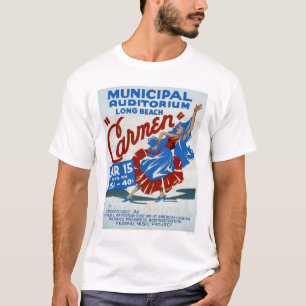 T-shirt Carmen Long Beach WPA 1938
