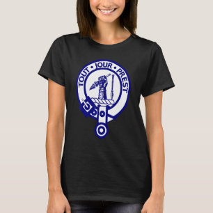 T-shirt Carmichael Nom de famille Crest Shield