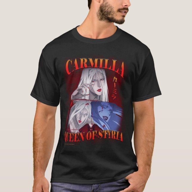 T-shirt Carmilla Vampire (Devant)